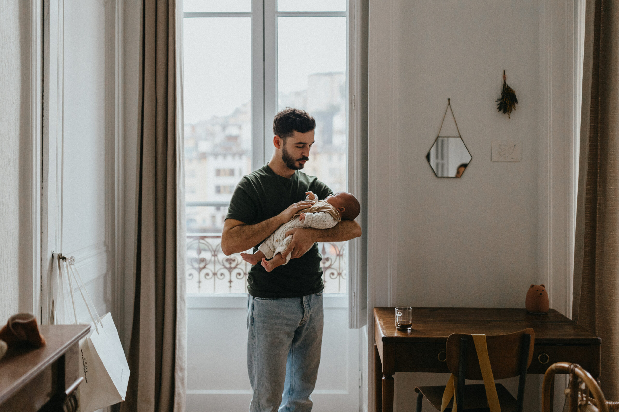 photographe naissance domicile lyon